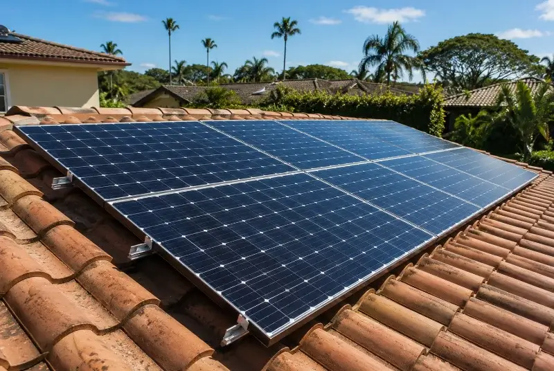 Installation de panneaux solaires à Saint-Julien-les-Rosiers