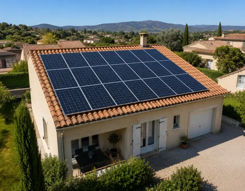 Prime à l'autoconsommation panneaux solaires Saint-Julien-les-Rosiers — aide financière de l'État